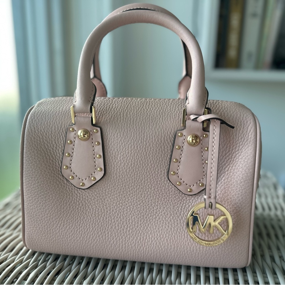 Michael Kors Aria Small Zip Satchel Crossbody
